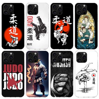 Coque de téléphone Judo jiu jitsu BJJ Brésilien Pour iPhone 17 Air 16 15 Pro Max 14 Plus 13 Mini 12 11 Coque 7 8 SE Coque Silicone Impression