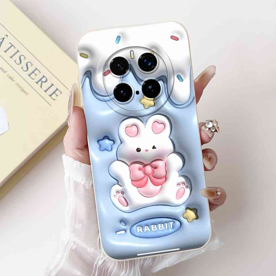 For Honor Magic7 Pro Case PTP-N49 Luxury Painted Cover Soft Silicone Phone Case For Honor Magic7 Magic 7 Pro Cover Funda Housing