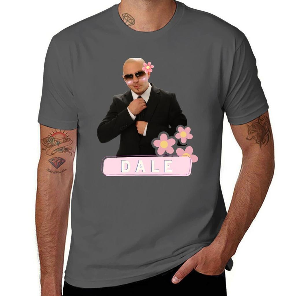 Pitbull Mr Worldwide Dale Tshirt Kawaii Clothes Plus Sizes Vintage Unisexs Big And Tall T Shirts