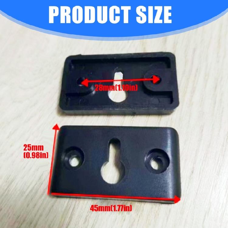 Secure Mounting Hook for Auditory Equipment Constructed Durability Plastic Featuring Anti Slip Technology Safety