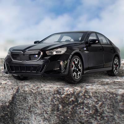 New 1:24 BMW I5 M60 Xdrive Power Alloy Diecast Model Car Die Casting Children's Toy Car Birthday Gift For Boy Present Hobby Collect