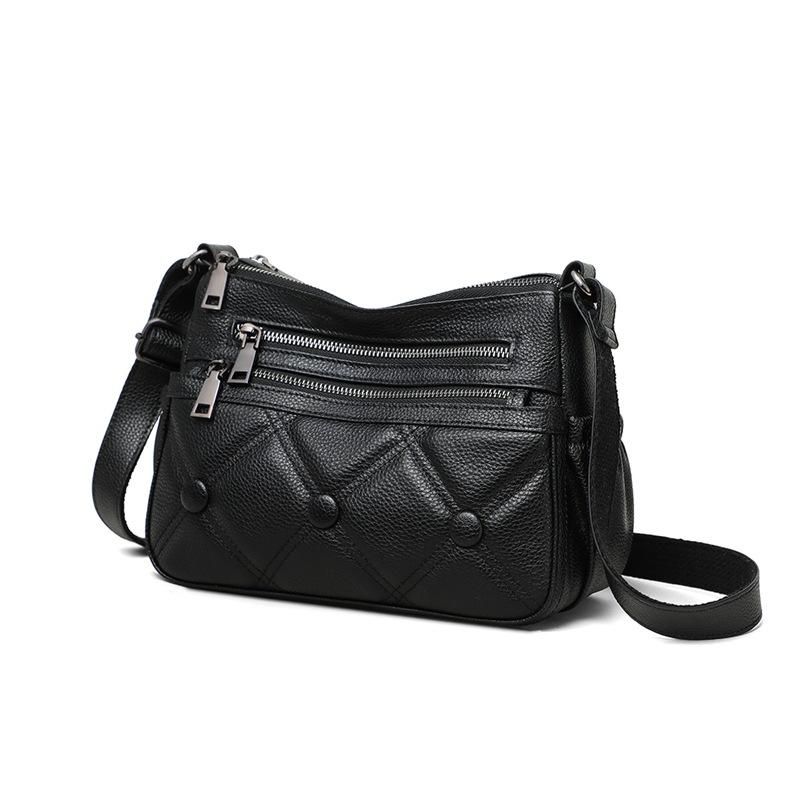 

Сумка женская 2025 новая кожаная женская сумка летняя большая вместимость атмосферная сумка для мам одно плечо сумка через плечо багаж