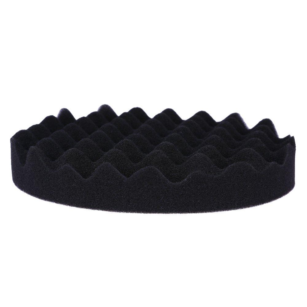 7Inch(180Mm) Car Sponge Buffing Pad Soft Wave Foam Pad Polishing Sponge Pads Kit For Car Polisher-4Pack