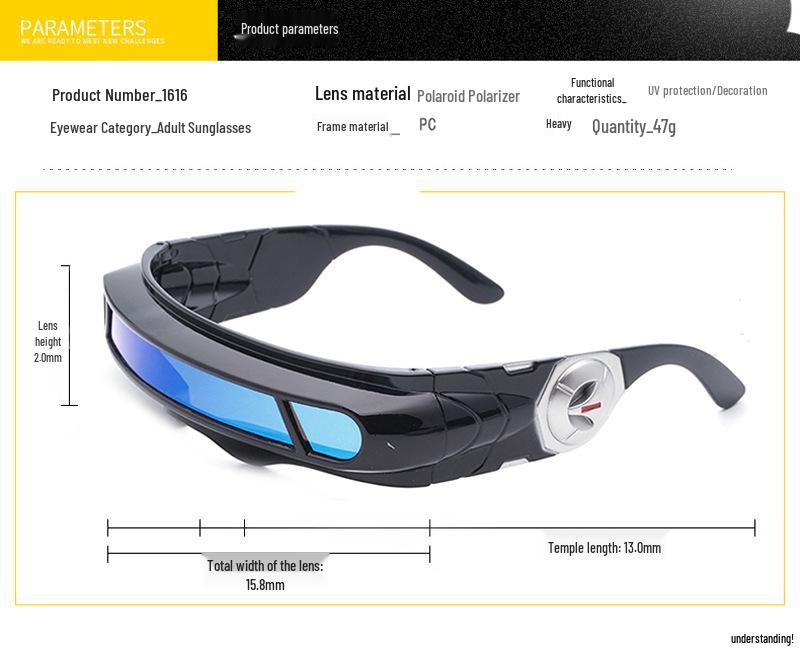 Lunettes de soleil de sport polarisées X Alien - Protection oculaire laser cool et élégante