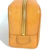 Chanel Vintage CC Clutch Bag Bag Pouch Caviar Leather Yellow Based/Orange Based