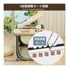 Folding Car Table, Car Desk, Car Folding Table, 5 Height Angle Adjustment, Wooden Board, Compatible with Laptops, Includes Drink Holder, Compatible