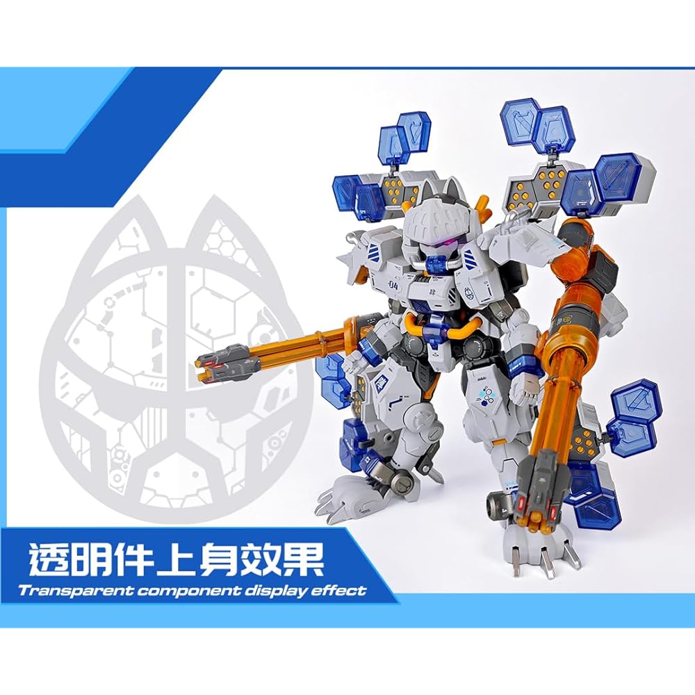 XIAOT IRON ROARS C.A.T 04 1/60 Scale ABS Plastic Assembly Model Kit