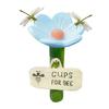 Bee Waterers For Garden Bee Pollinator Feeder Drinking Cups Flower Shape Watering Stations Colorful Butterfly Hygienic Cups