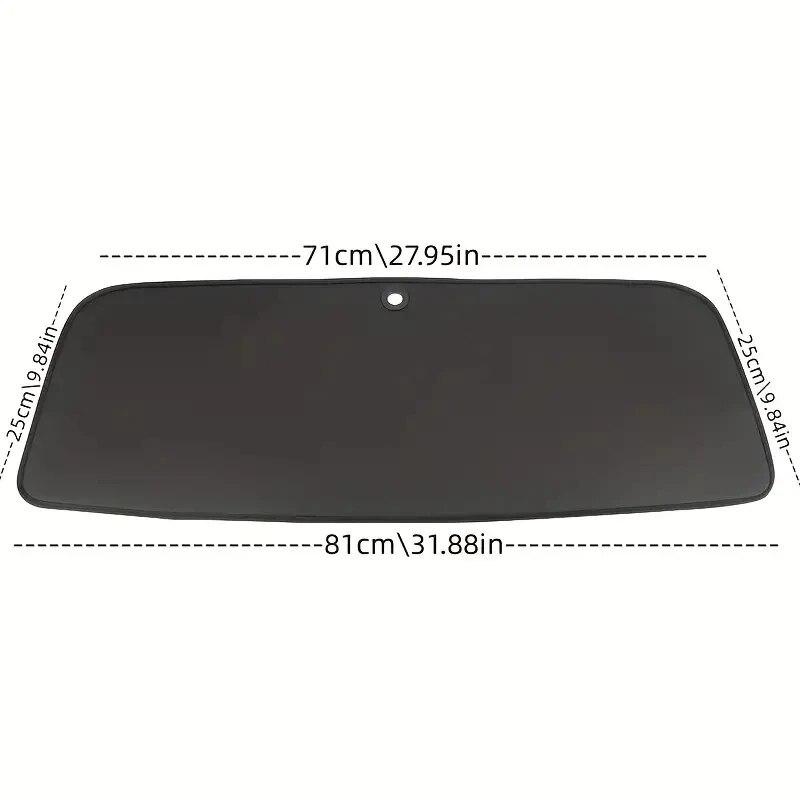 Для Tesla Model Y багажник задняя дверь Защитная накладка кожаная защитная наклейка — фото 6