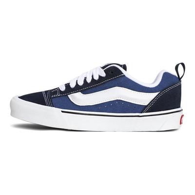 Knu-Skool Bleu Marine Blanc Baskets Unisexe Bleu Vrai Blanc VN0009QCNWD