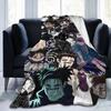 Choso  Flannel Throw Blankets Kaisens Anime Blankets for Bed Couch Super Soft Bedding Throws