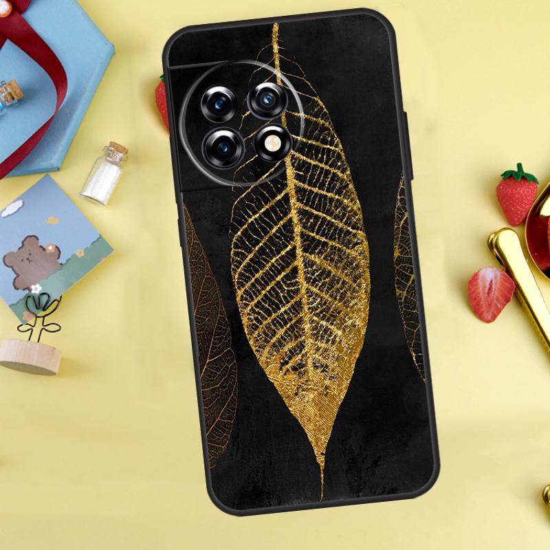 

Luxury Gold Foil Art Case For OnePlus Nord 5 CE 2 3 4 Lite N20 N30 OnePlus 10T 12R 13R 13T 10 11 12 13 15 Cover OnePlus 10R