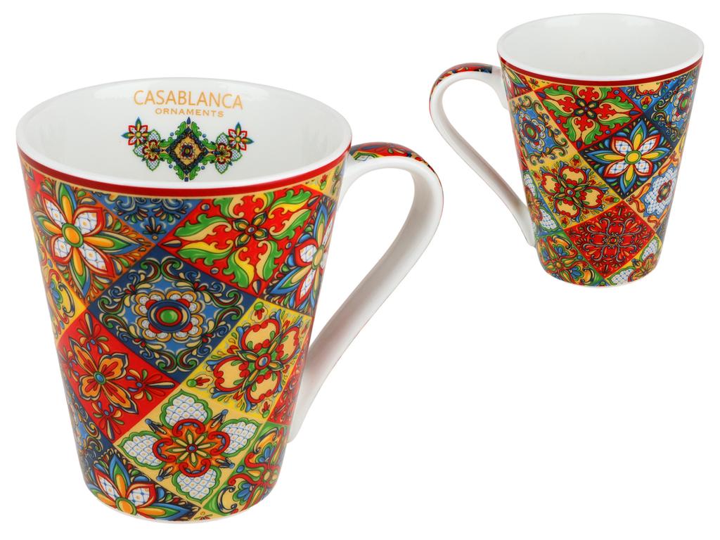 Kubek Ceramiczny Wzór Marokański Casablanca Prezent Dla Kobiety 300Ml