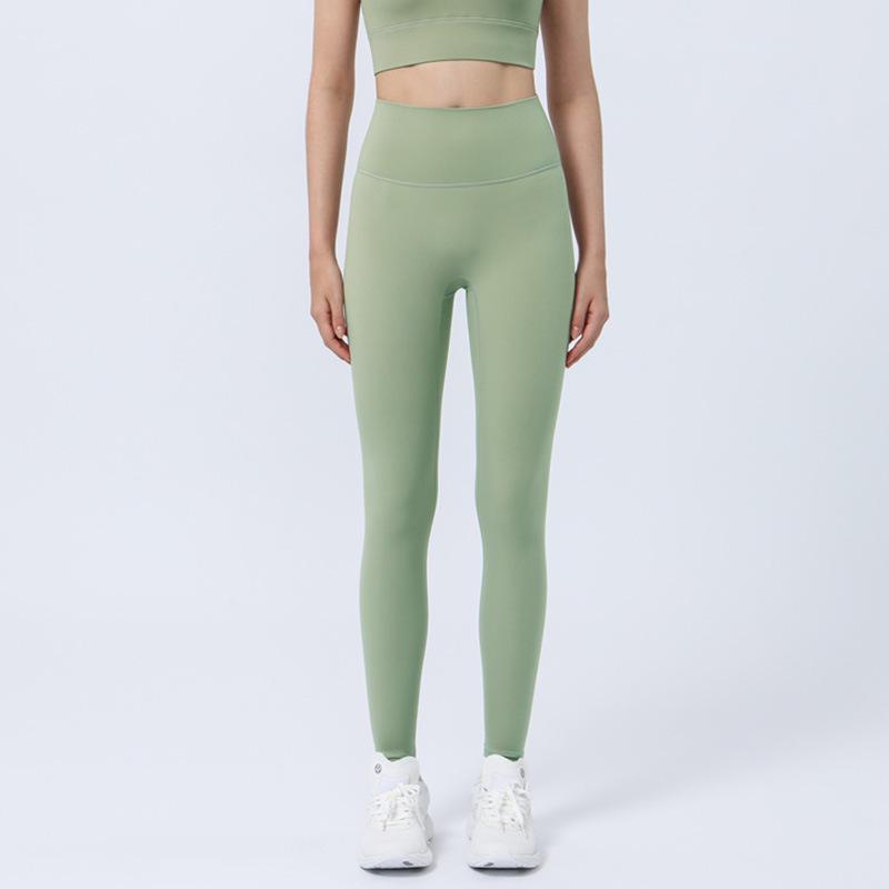 

Брюки для йоги с высокой талией без швов, женские, с эффектом подтяжки бедер, леггинсы для фитнеса без катышков M