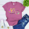 Vintage Kopi Hjerte T-shirt Kopi Armbånd T-shirt Artemis II Mission Skjorter Rum T-shirts Unisex Korte Ærmer Afslappede Toppe Fans Gaver
