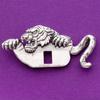 Retro Tiger Shaped Carved Men's Suit Hat Pin Classic Accessory Pin Coat Versatile Collar Decoration Shirt Creative Fashion