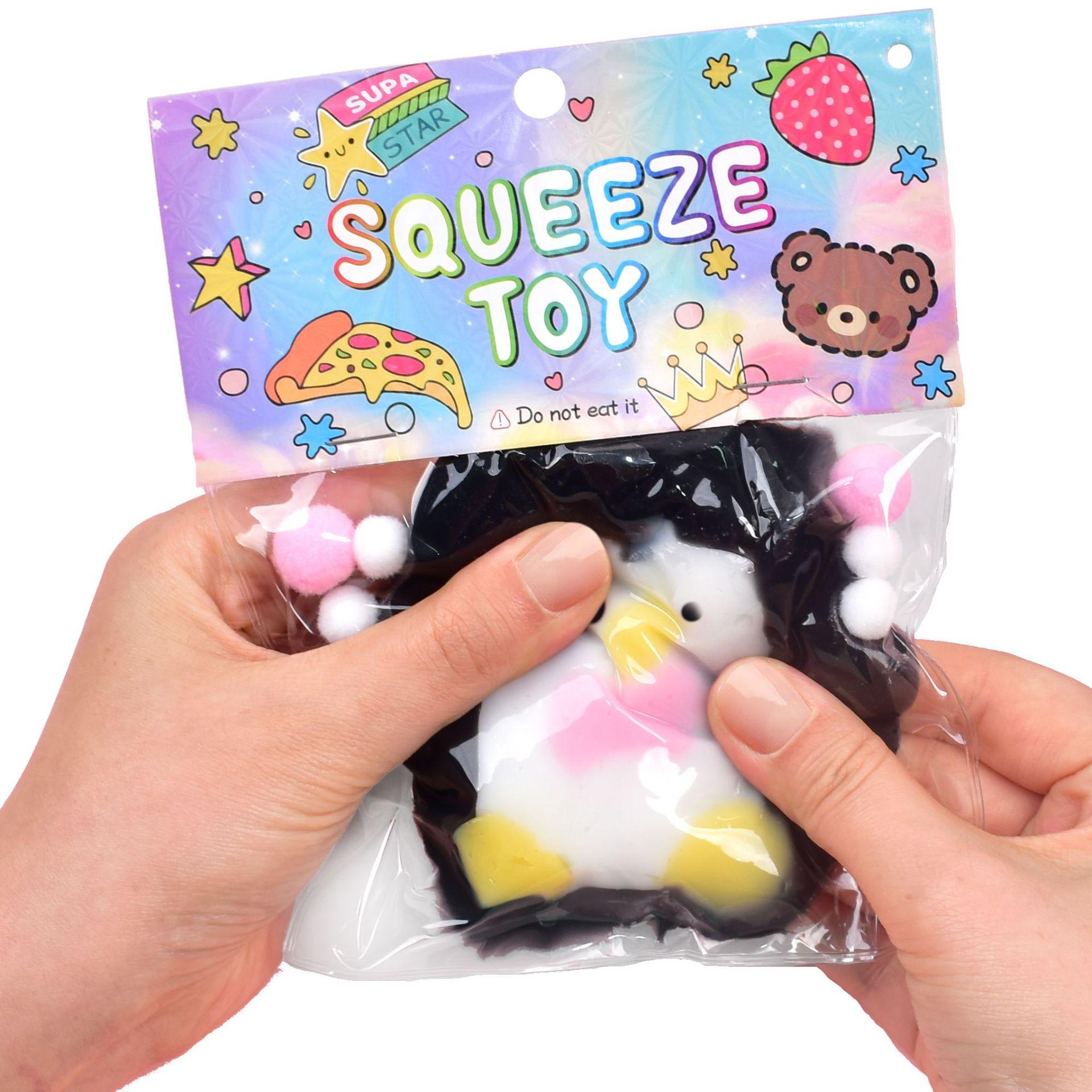 Super Soft Penguin Pinching Le Tpr Mud Feeling Simulation Venting Penguin Decompression Toy Decompression Toy