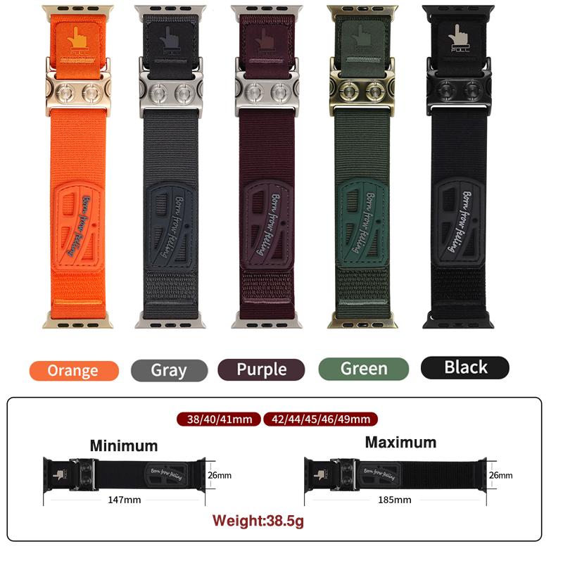 Quick-drying Nylon Magnetic Strap for Apple Iwatch Series 11 10 9 8 7 6 5 4 3 2 SE Ultra 38 40 41 42 44 45 46 49 Mm Sports Bands
