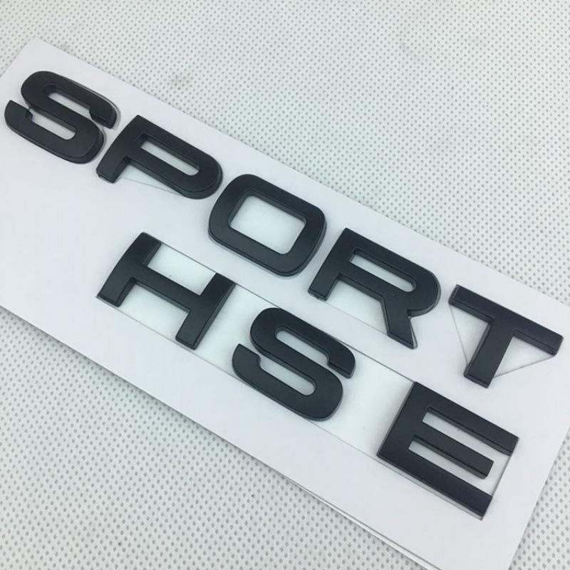 Range Rover Sport Tail Emblem HSE Decal for Rear Modification