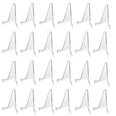 Yuact Card Stand Magnetic Loader Trading Card Loader Stand Storage 24 Pieces Transparent Display