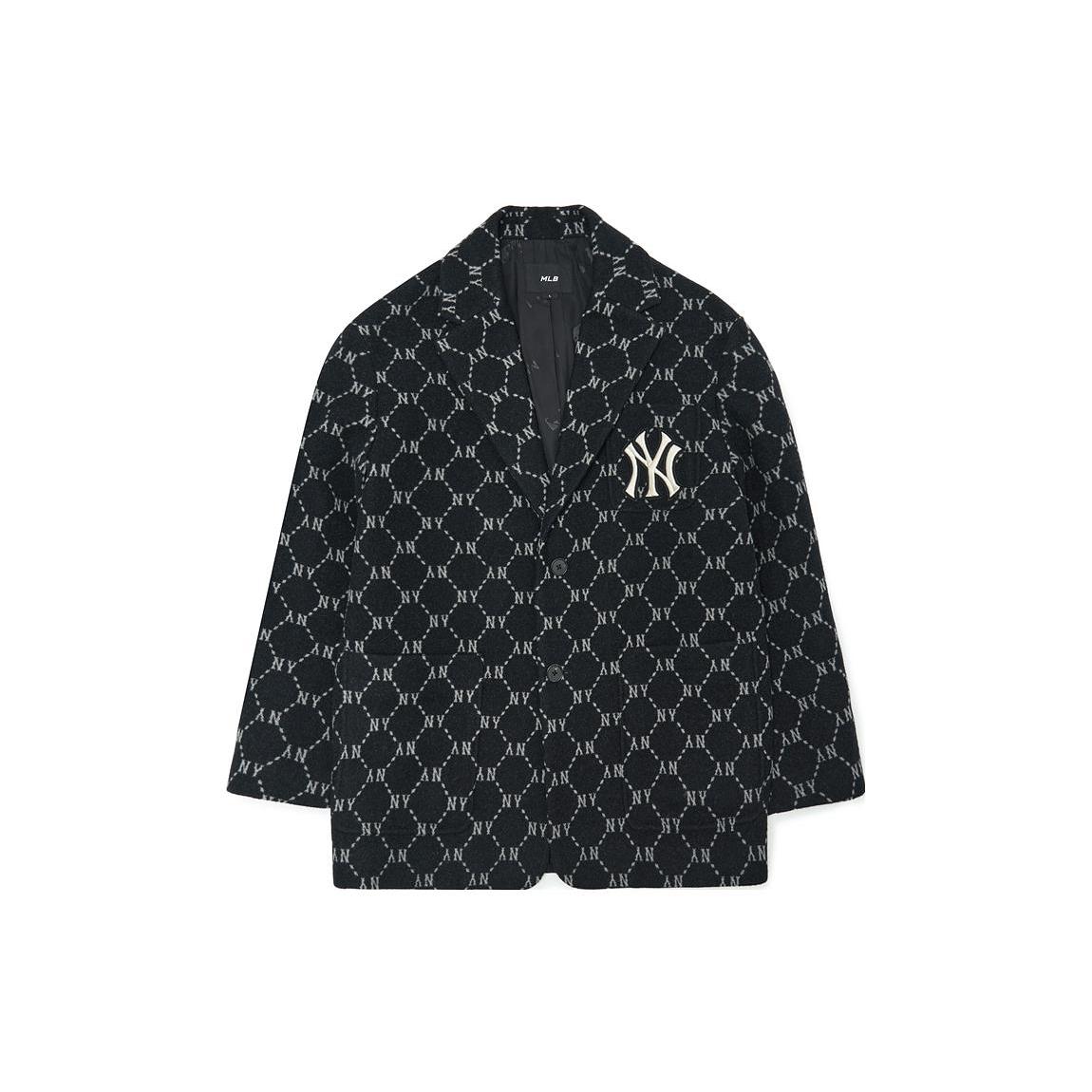 MLB New York Yankees Business Suits Unisex Black Suit Collar Moderate Business Suit 3AJKM0124-50BKS L