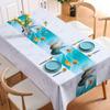 Changbaosen Simple Floral Waterproof PVC Tablecloth