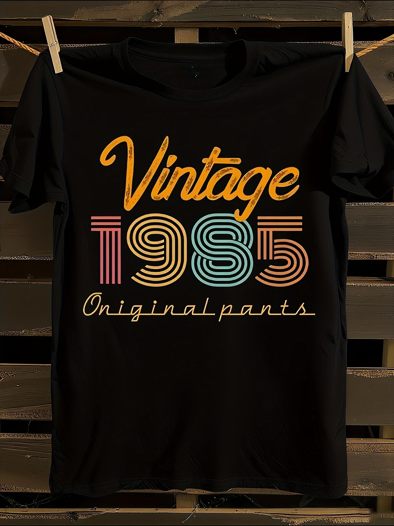Vintage 1985 Retro Graphic T-shirt S