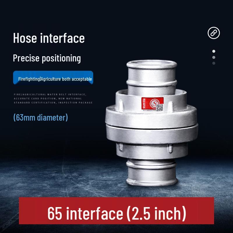 Sada hasičské spojky a hydrantového klíče