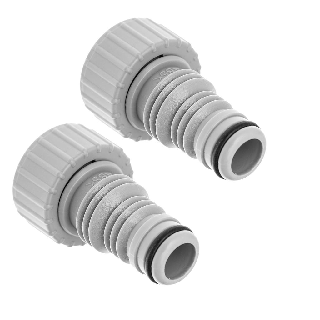 Pack of 2 Efficient Pool Drainage Hose Adapters Pool Hose Connector Pool Drain Plug Fitting Hose Adapter for P05347