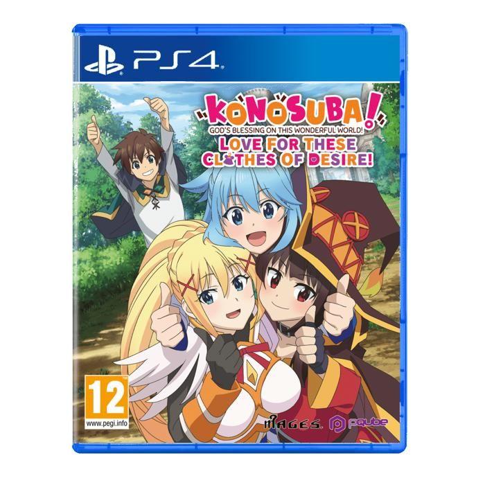 KonoSuba God's Blessing On This Wonderful World Love For These Clothes Of Desire PS4