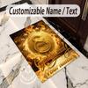 Crystal Velvet Rug Galatasaray FC Print Custom Name Text Floor Mat Home Decor