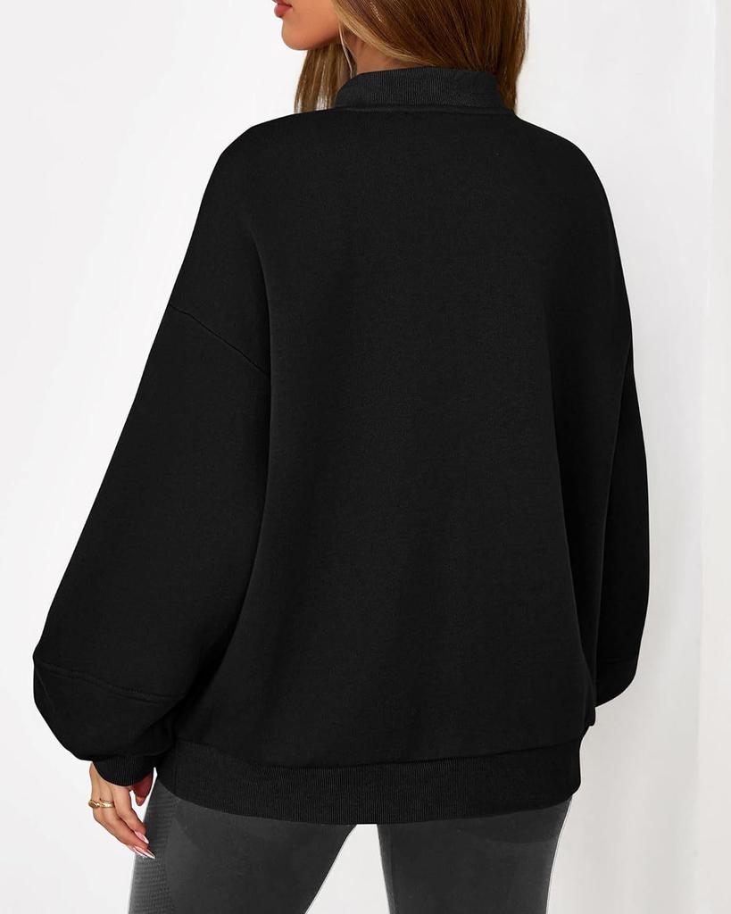 2025 Herbst/Winter Reißverschluss Sweatshirt Bomberjacke - Europäischer & Amerikanischer Stil, Lässiges Langarm