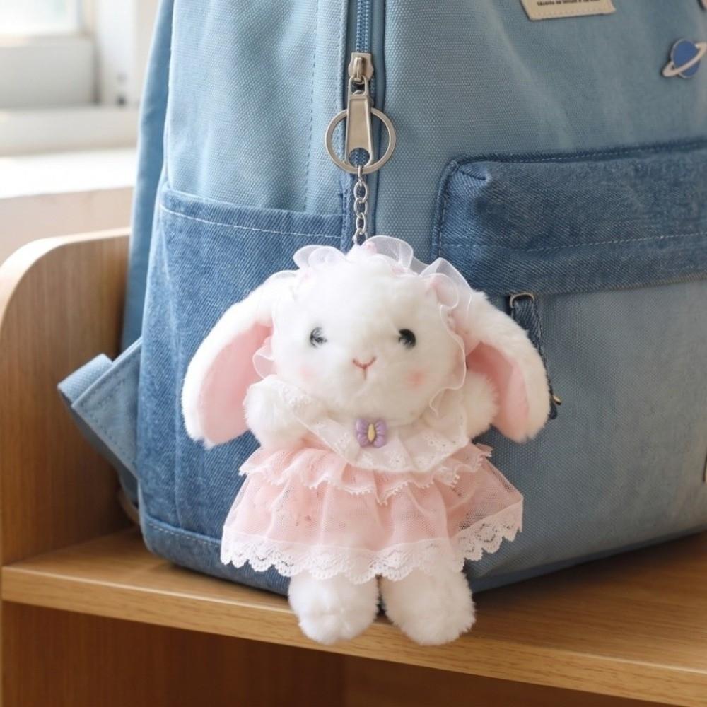 Soft Plush Animal Plush Keyring Dress Up Doll Plush Bag Pendant Birthday Gift