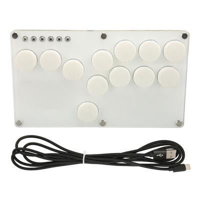 Fighting Stick Ovladač Hot Swap Mechanický Spínač Mini Arkádový Ovladač Box pro PS3 pro