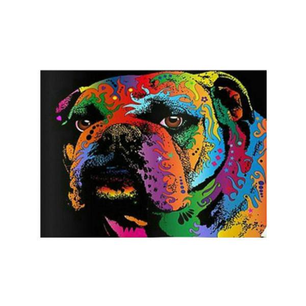 5D Diamond Painting DIY Full Diamond Colored Animal Cross Stitch