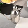 Stainless Steel Oil Dispenser Bottle 350ml Long Spout Oil Bottle  Vinegar Dispensing