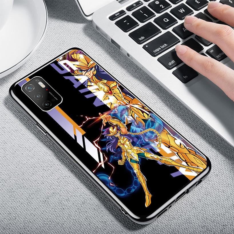 Anime Saint-Seiya Phone Case For Xiaomi Poco X7 X6 X5 Pro F7 Ultra Redmi 15C 15 13C 13 12C 12 10 10A 10C 9 9A 9C 9T Cover Poco X