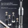 Hexagonal Strong Magnetic Socket Screwdriver Head Connecting Rod Telescopic Crossing Screwdriver Head Telescopic Socket Wre
