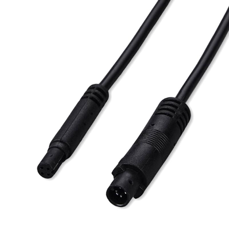 Hot Sale 1 pcs Reversing camera extension cord 4 core car rear view image recorder 4P cable