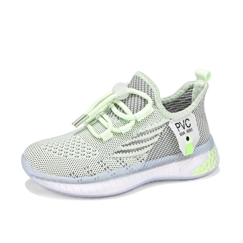 2025 spring new children's dad shoes Korean version of trendy shoes mesh breathable coconut shoes boys and girls student sports shoes