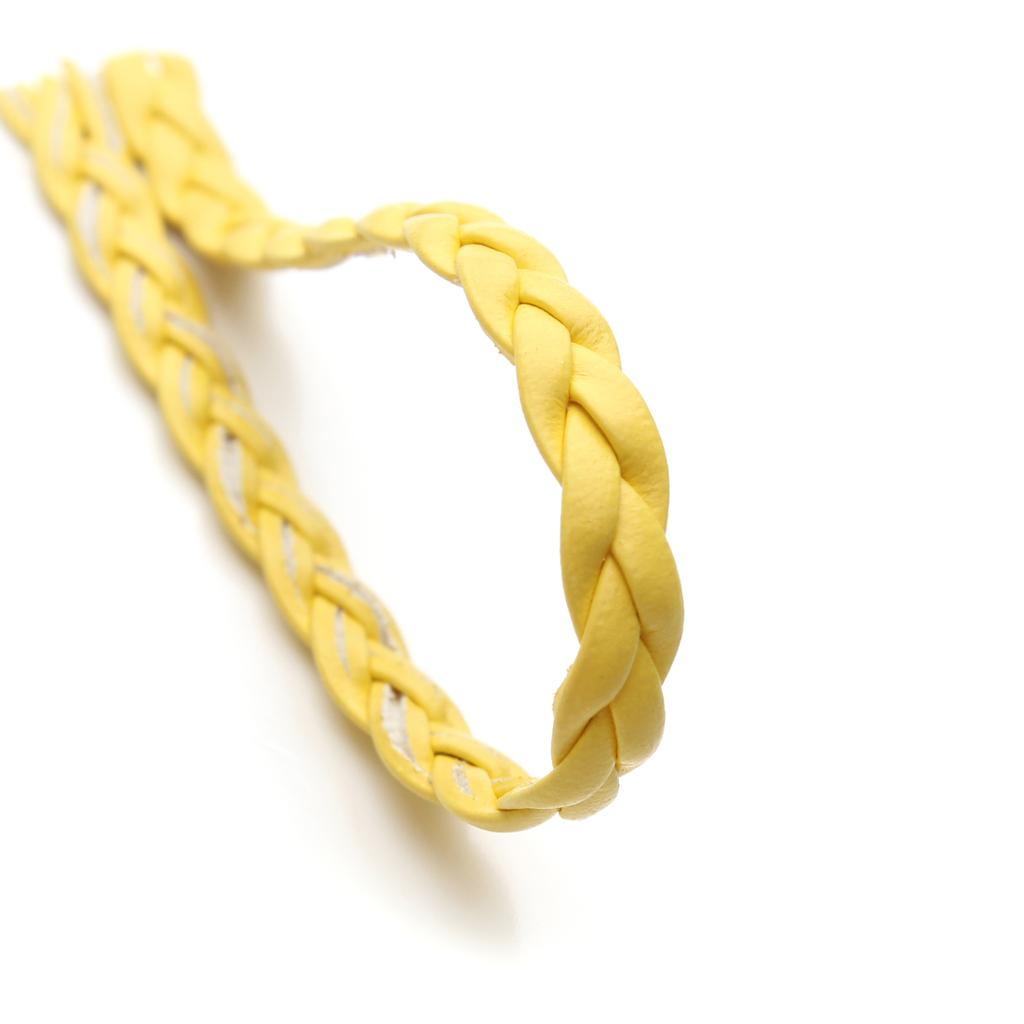 10 Iarde/lotto Corde Colorate Intrecciate in Pelle PU 5mm Piatte Filo Corda DIY per Creazione Gioielli Braccialetto Collana Catena Borse Materiali
