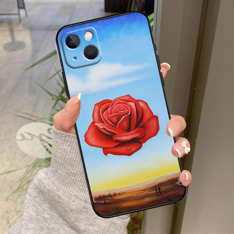 

Salvador Dali Painting Phone Case For iPhone 16 Pro Max 14 11 12 13 15 Pro Max Mini XR 16e 15 16 Plus Back Cover iPhone 16e