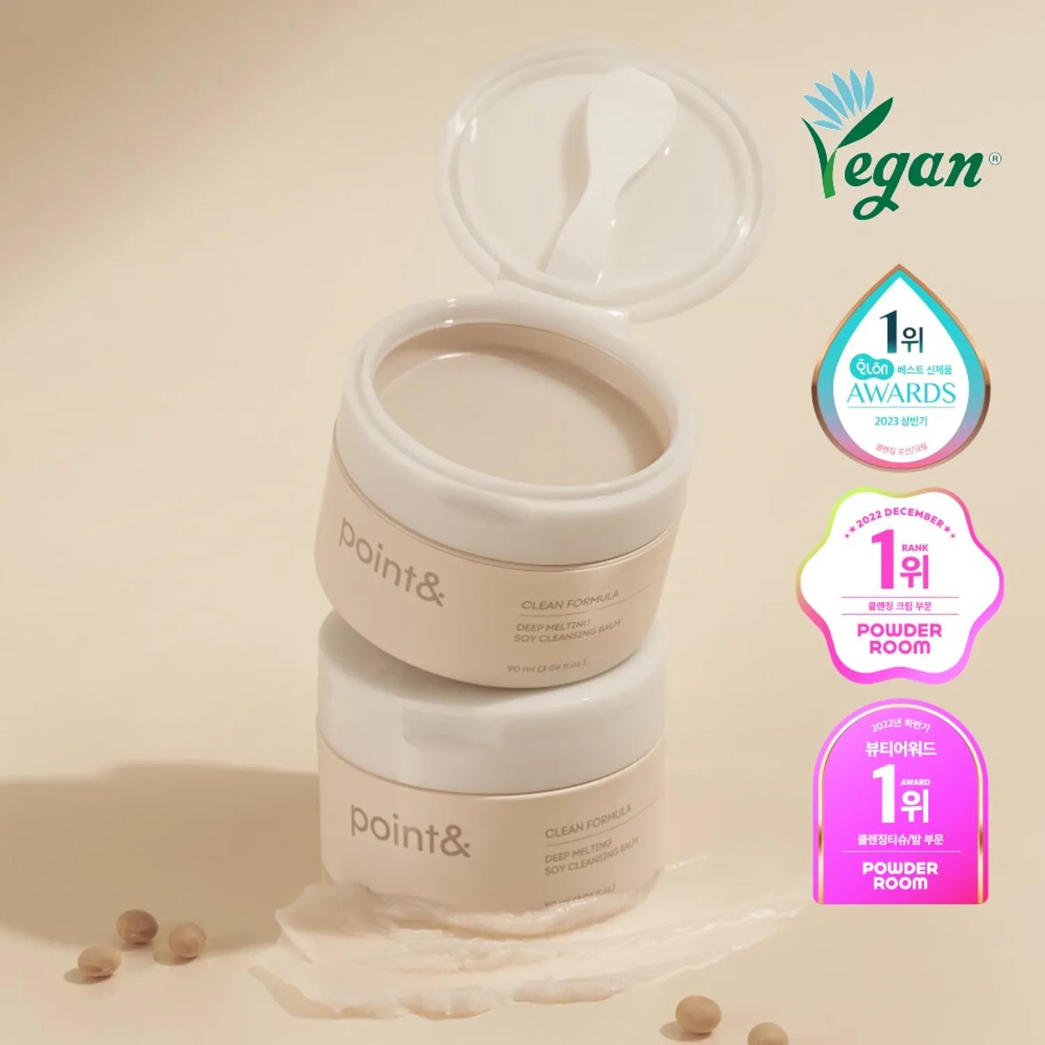 POINT& Deep Melting Soy Cleansing Balm 90mL 90ml