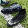 Xiyin High-Top Breathable Football Futsal Shoes with Long/Multi Studs