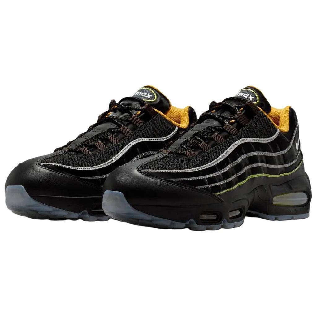 Nike Air Max 95 Big Bubble - Korea Unisex Sneakers Black Gold-Leaf-Pear-White IR5901-010
