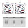 Heated Rivalry Hollanov “Sticker” Pack Square Pillow Cases Cushion Covers Zippered Decor Pillowcover For Home 18"