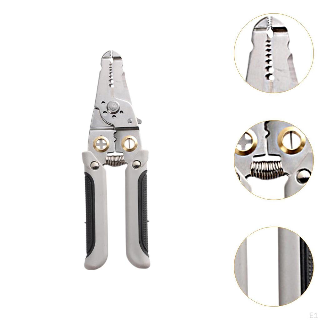 Ergonomisches Handwerkzeug zum Abisolieren und Crimpen mit Spulenwickler