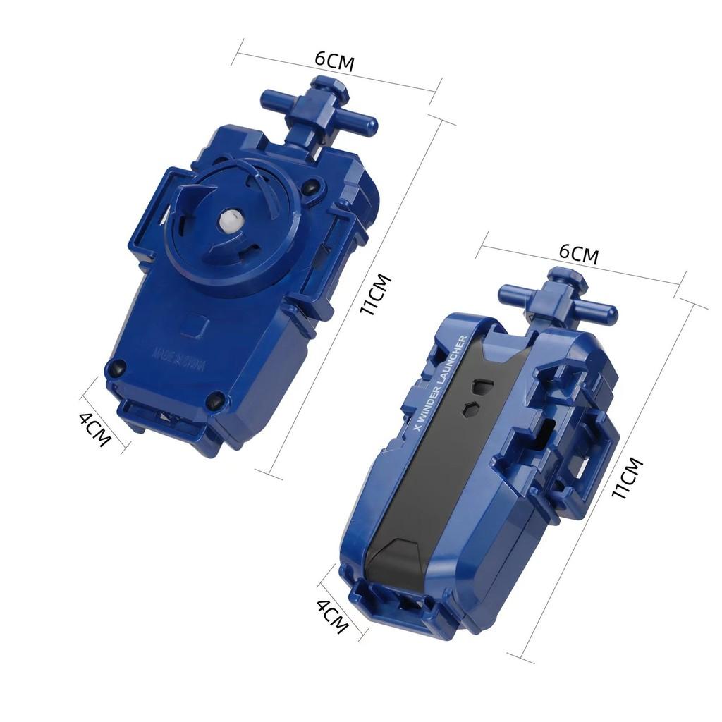 Multicolor Beyblade Plastic Transmitter Launchers For Kids And Hobbyists Toy