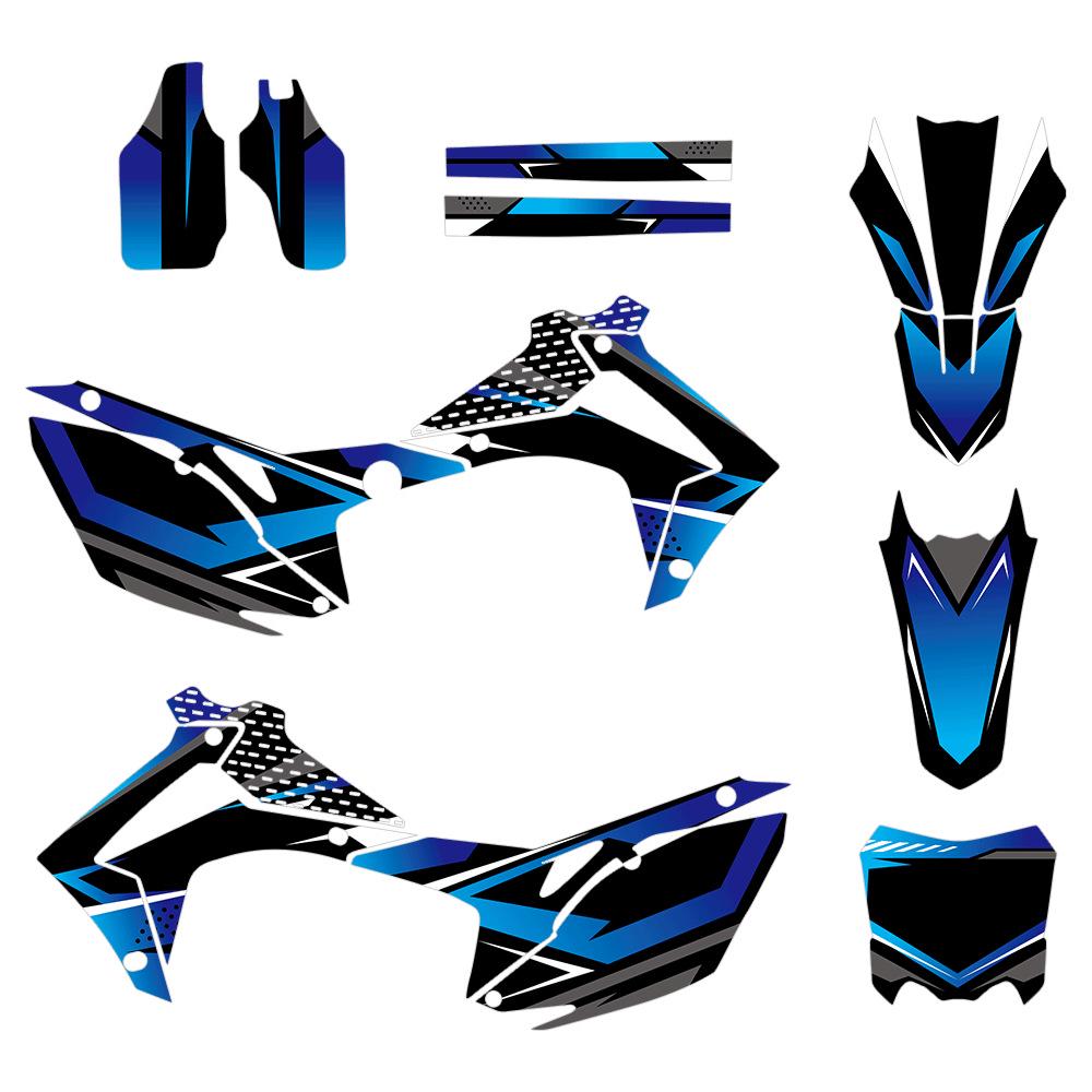 Samolepky na terénní motocykl Honda CRF450 2013-2016 a CRF250 2014-2017