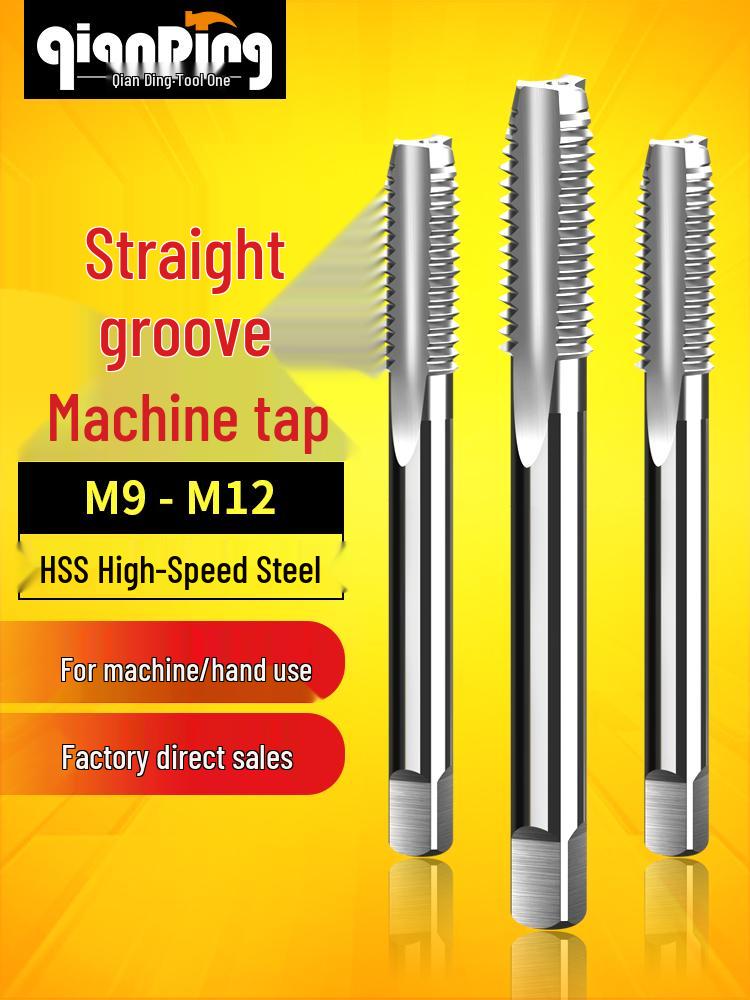 Tapping and Die Set for M9, M10, M11, M12 Threads with Multiple Pitch Options